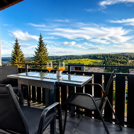 Apartamento „schwarzwaldtraum - Maisonette Mit Zwei Terrassen & Panoramabalkon Im Schwarzwald Schonach im Schwarzwald