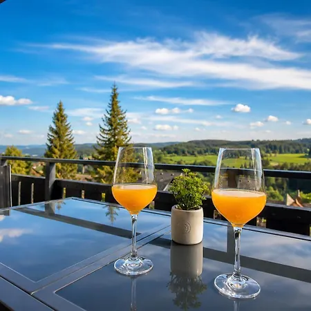 „schwarzwaldtraum - Maisonette Mit Zwei Terrassen & Panoramabalkon Im Schwarzwald *